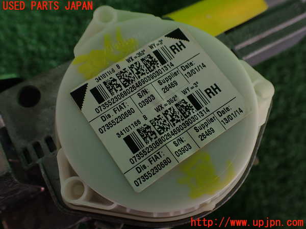 2UPJ-9230667045]フィアット・500(31209)運転席シートベルト 中古_2