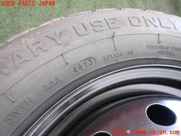 2UPJ-9230669601]フィアット・500(31209)スペアタイヤ1 S135/80R14 中古_3