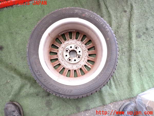 2UPJ-9230669029]フィアット・500(31209)タイヤ　ホイール　1本④ 185/55R15 中古_4