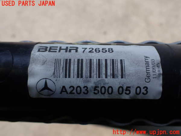 2UPJ-9230672321]ベンツCLK320(209365)ラジエーター1 中古_4