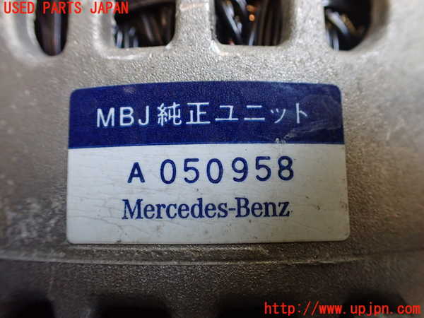 2UPJ-9230676015]ベンツCLK320(209365)オルタネーター(ダイナモ) 中古_3