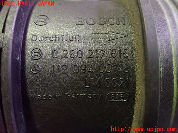 2UPJ-9230676320]ベンツCLK320(209365)エアフロメーター 中古_3