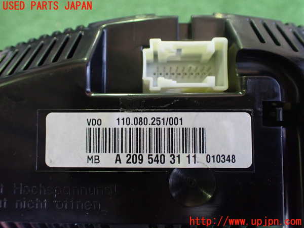2UPJ-9230676170]ベンツCLK320(209365)スピードメーター 中古_3