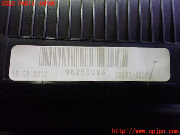 2UPJ-9230676170]ベンツCLK320(209365)スピードメーター 中古_4
