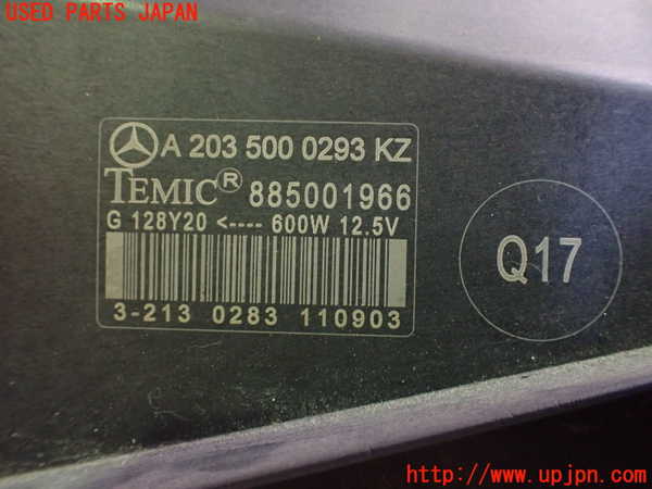 2UPJ-9230676836]ベンツCLK320(209365)電動ファン1 中古_3