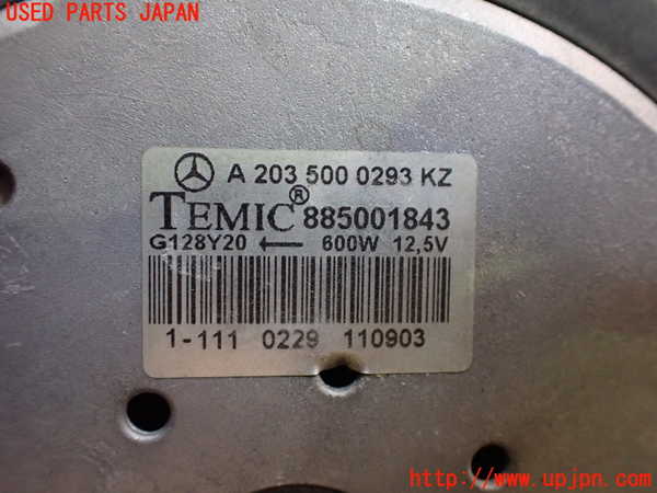 2UPJ-9230676836]ベンツCLK320(209365)電動ファン1 中古_4
