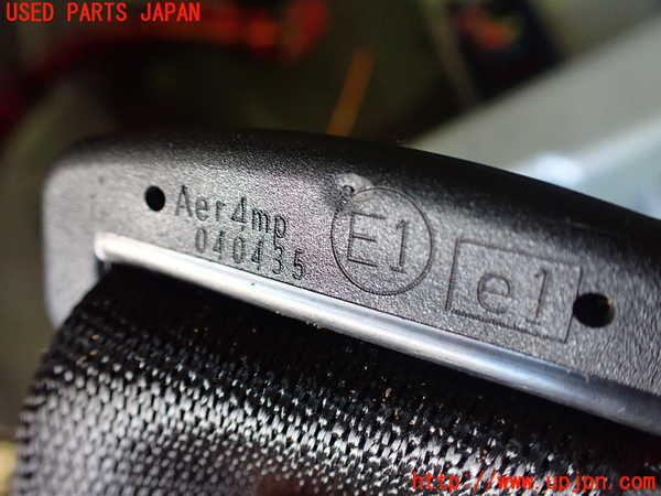 2UPJ-9230677155]ベンツCLK320(209365)右2列目シートベルト 中古_2
