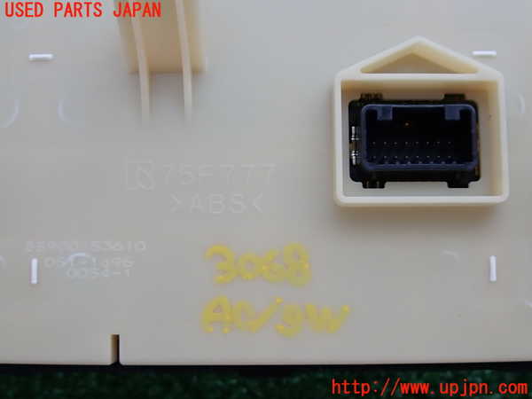 2UPJ-9230686066]レクサス・IS300(ASE30)エアコンスイッチ1 中古_3