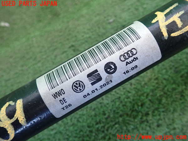 2UPJ-9230694015]VW ポロ(AWDKL)左フロントドライブシャフト 中古_3