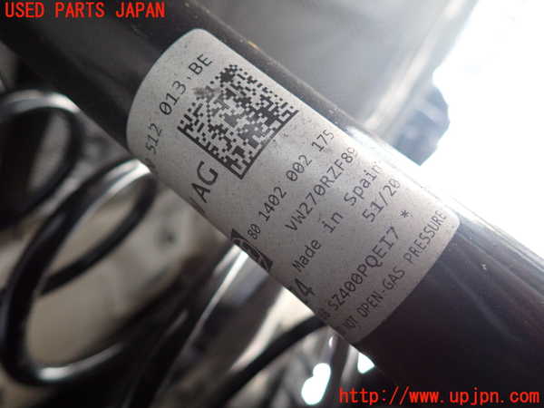 2UPJ-9230695075]VW ポロ(AWDKL)左リアショックアブソーバー 中古_2