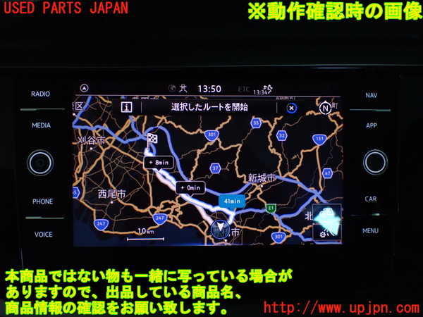 2UPJ-9230696589]VW ポロ(AWDKL)カーナビゲーション 中古_5