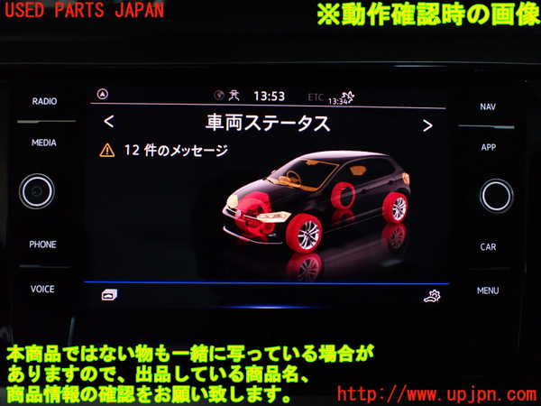 2UPJ-9230696629]VW ポロ(AWDKL)モニター 中古_5