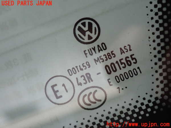 2UPJ-9230701202]VW ゴルフ(AUCJZ)左フロント三角窓ガラス (43R-001565) 中古_3