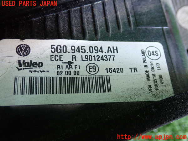 2UPJ-9230701550]VW ゴルフ(AUCJZ)右リアフィニッシャー 中古_4