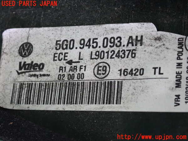 2UPJ-9230701552]VW ゴルフ(AUCJZ)左リアフィニッシャー 中古_4