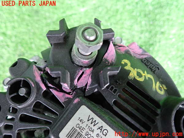 2UPJ-9230706015]VW ゴルフ(AUCJZ)オルタネーター(ダイナモ) (ジャンク品) 中古_3