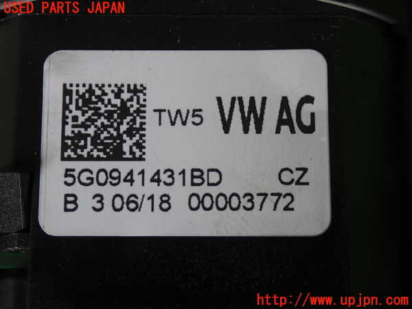 2UPJ-9230706285]VW ゴルフ(AUCJZ)ライトスイッチ 中古_3