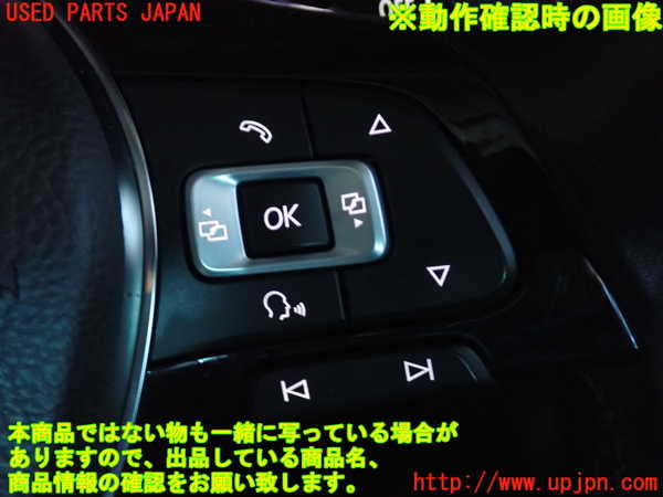 2UPJ-9230707855]VW ゴルフ(AUCJZ)ステアリングホイール 中古_4