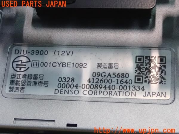 3UPJ=9230710503]アルファロメオ 147 GTA(937AXL)DENSO DIU-3900 デンソー ETC車載器 中古_4