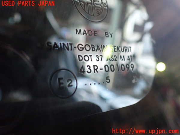 2UPJ-9230711382]アルファロメオ・147 GTA(937AXL)左クォーターガラス 中古(43R-001099 M47)_2