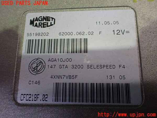 2UPJ-9230716115]アルファロメオ・147 GTA(937AXL)ミッションコンピューター 中古_3