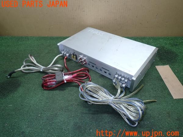 3UPJ=9230720511]BMW 135i(UC35 E82)前期 PHASS ファス AP 75.4 パワーアンプ 4ch 中古_3