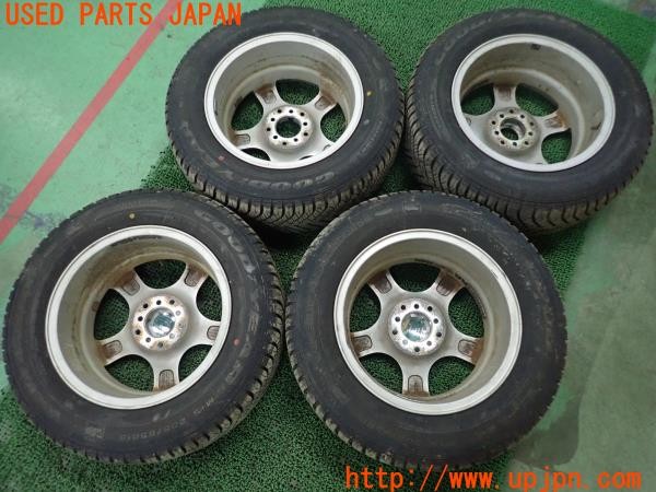 3UPJ=9230730916]エスティマハイブリッド ウェルキャブフクシ(AHR10W)BLOWS ROTENA ホイール 15×6.5JJ +45 PCD100-114.3 5穴 4本 中古_2