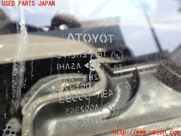 1UPJ-9230731200]エスティマハイブリッド(AHR10W)右フロント三角窓ガラス ASAHI M2H3 中古_2