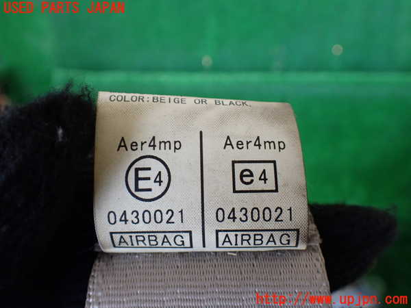 1UPJ-9230737045]エスティマハイブリッド(AHR10W)運転席シートベルト 中古_4