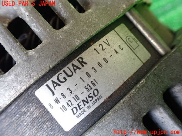 1UPJ-9230786015]ジャガー・XJ(J12LA)オルタネーター(ダイナモ) 中古_4