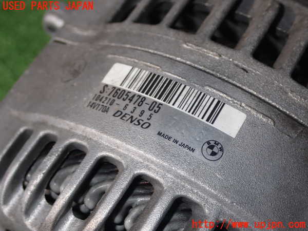 1UPJ-9230796015]BMW 320i(3B20)オルタネーター(ダイナモ) 中古_2