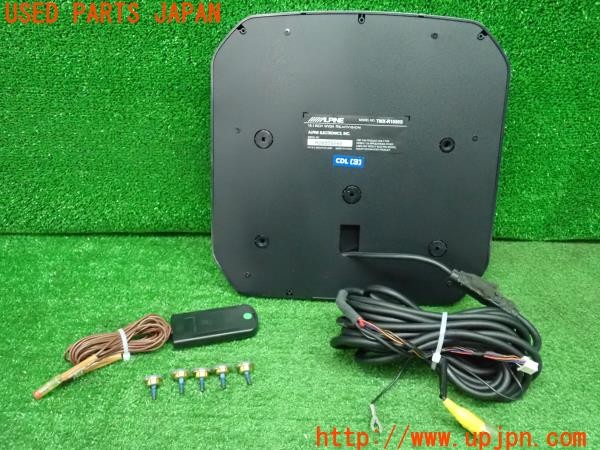3UPJ=9230810559]ヴェルファイア(ANH20W)ALPINE アルパイン TMX-R1050S フリップダウンモニター 中古_4