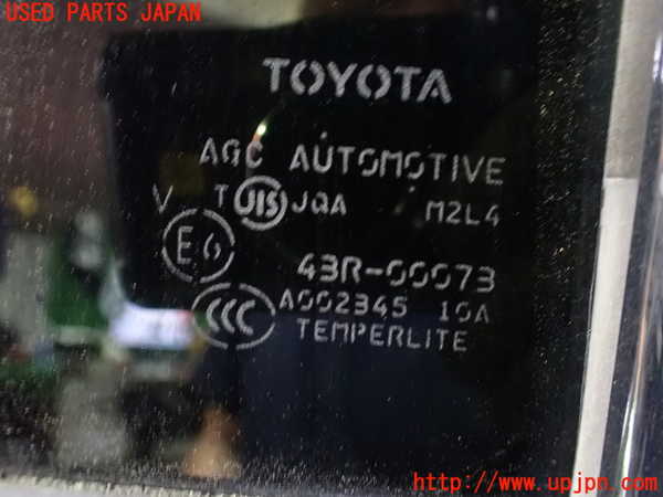 1UPJ-9230811320]ヴェルファイア(ANH20W)左後ドア AGC M2L4 中古_4