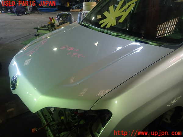 1UPJ-9230821060]サクシード バン ハイブリッド(NHP160V)ボンネットフード 【ジャンク】_3