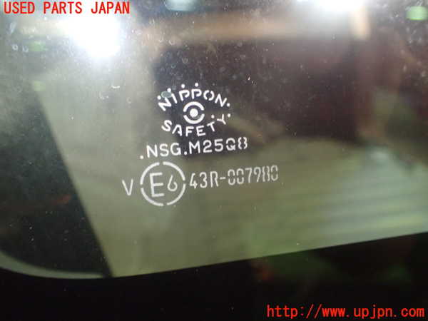 1UPJ-9230821382]サクシード バン ハイブリッド(NHP160V)左クォーターガラス NSG M25Q8 中古_2