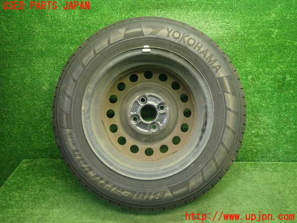 1UPJ-9230829024]サクシード バン ハイブリッド(NHP160V)タイヤ　ホイール　1本④ 155/80R14 中古_2