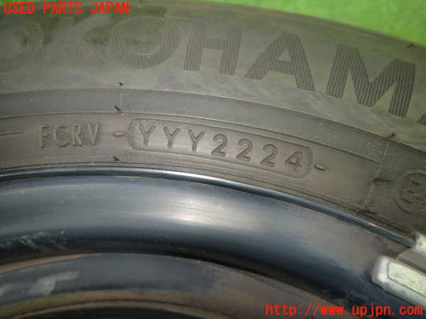 1UPJ-9230829024]サクシード バン ハイブリッド(NHP160V)タイヤ　ホイール　1本④ 155/80R14 中古_5