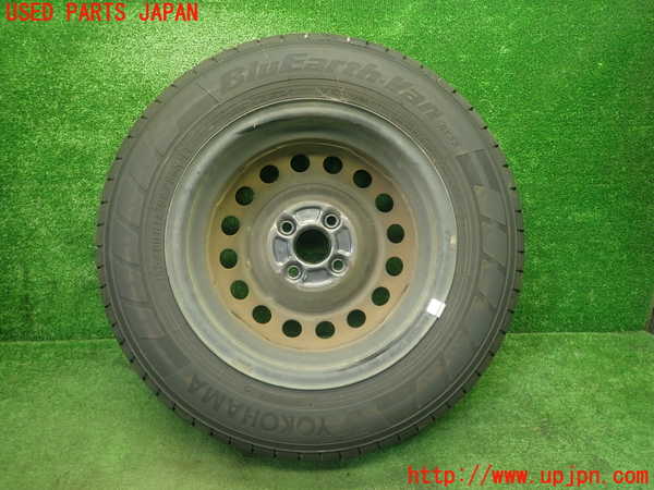1UPJ-9230829022]サクシード バン ハイブリッド(NHP160V)タイヤ　ホイール　1本② 155/80R14 中古_2