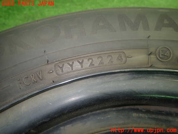 1UPJ-9230829023]サクシード バン ハイブリッド(NHP160V)タイヤ　ホイール　1本③ 155/80R14 中古_5