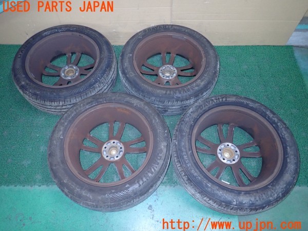 3UPJ=9230830920]ランドローバー フリーランダー2(LF32)ACE エース SCORPIO タイヤホイール 19×8J +48 PCD108 5穴 サマータイヤ 4本 中古_5