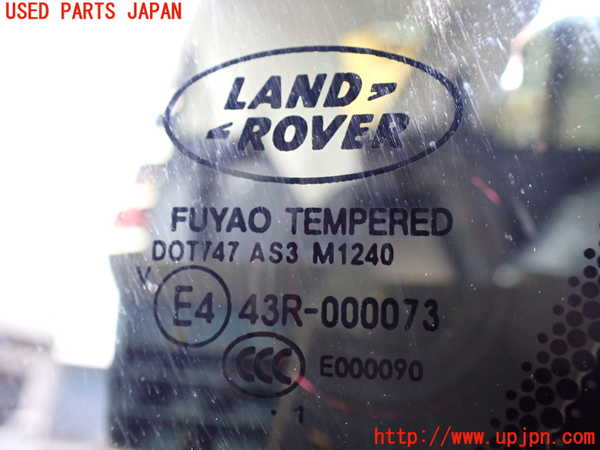 1UPJ-9230831380]ランドローバー・フリーランダー2(LF32)右クォーターガラス M1240 中古_3