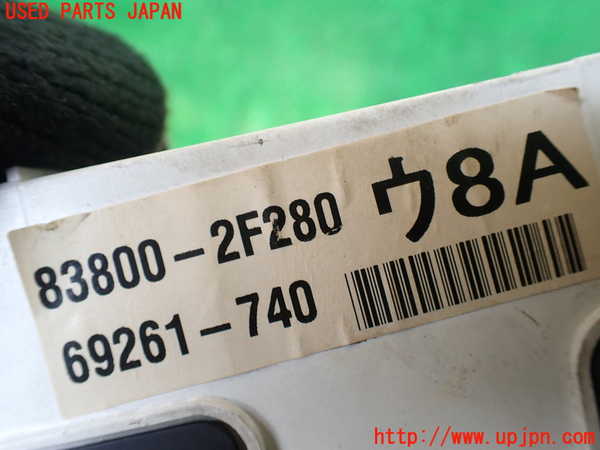 1UPJ-9230846170]ハイエースワゴン100系(KZH106W)スピードメーター 中古_4