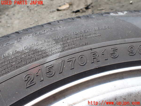 1UPJ-9230849026]ハイエースワゴン100系(KZH106W)タイヤ　ホイール　1本① 215/70R15 中古_2