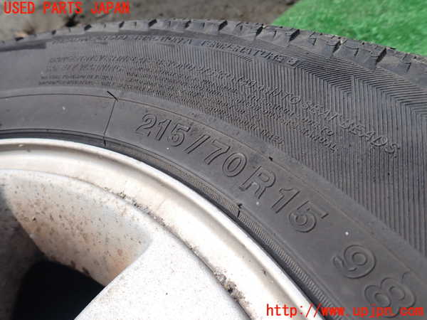 1UPJ-9230849028]ハイエースワゴン100系(KZH106W)タイヤ　ホイール　1本③ 215/70R15 中古_2