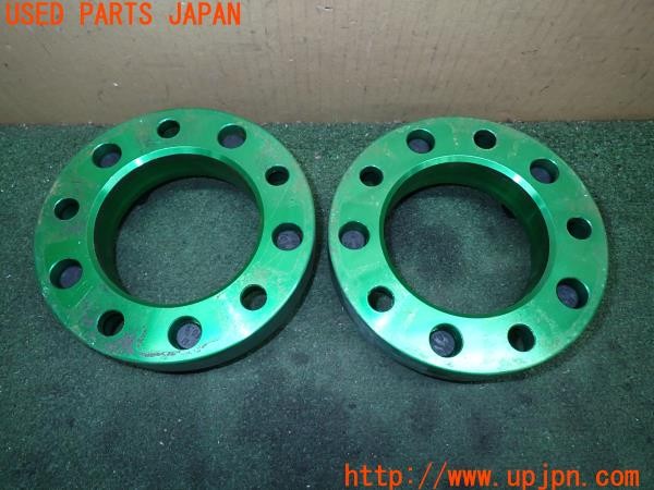 3UPJ=9230860972]ランクル100(UZJ100W)前期 社外 ワイドトレッドスペーサー② 35mm PCD150 5穴 ハブ径110mm 中古_3