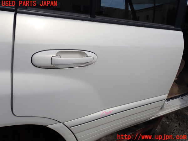 1UPJ-9230861290]ランクル100系(UZJ100W)右後ドア ASAHI M2E45 中古_3