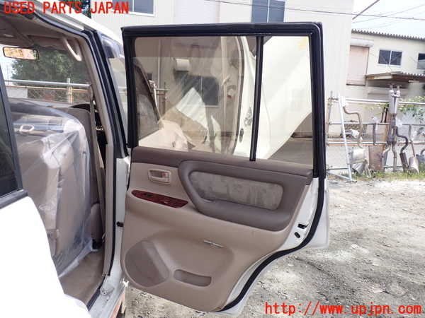1UPJ-9230861290]ランクル100系(UZJ100W)右後ドア ASAHI M2E45 中古_4