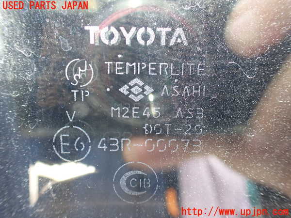 1UPJ-9230861290]ランクル100系(UZJ100W)右後ドア ASAHI M2E45 中古_5