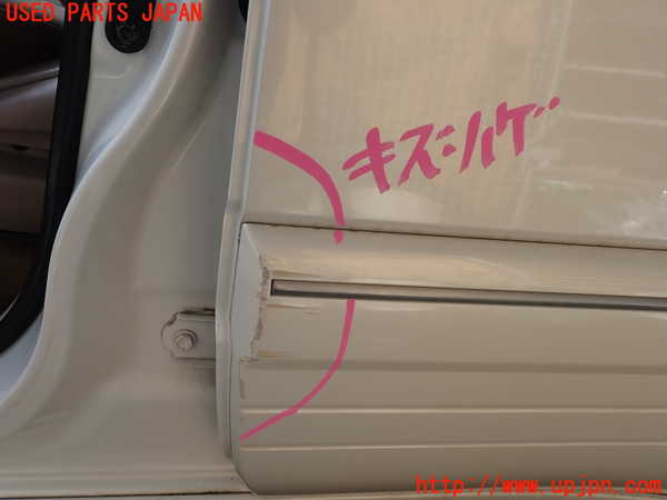 1UPJ-9230861320]ランクル100系(UZJ100W)左後ドア ASAHI M2E45 中古_2