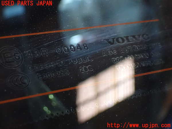 1UPJ-9230871380]ボルボ・V40(MB4154T)右クォーターガラス M189 中古_2